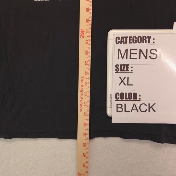 Adidas Casual Crew Neck Short Sleeve Graphic T Shirt Mens Size XL Black - Picture 6 of 9